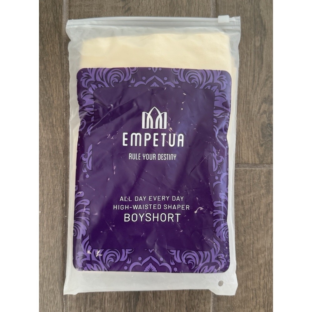 Empetua All Day Every Day High-Waisted Shaper Shorts‎ Tummy Control Nude XXXL 3X